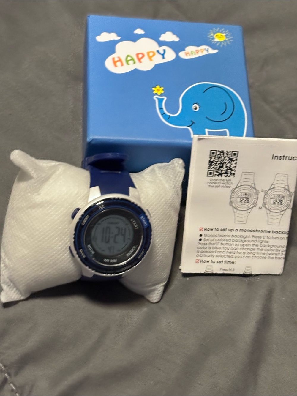 New!!Kids Digital Sports Watch - Blue